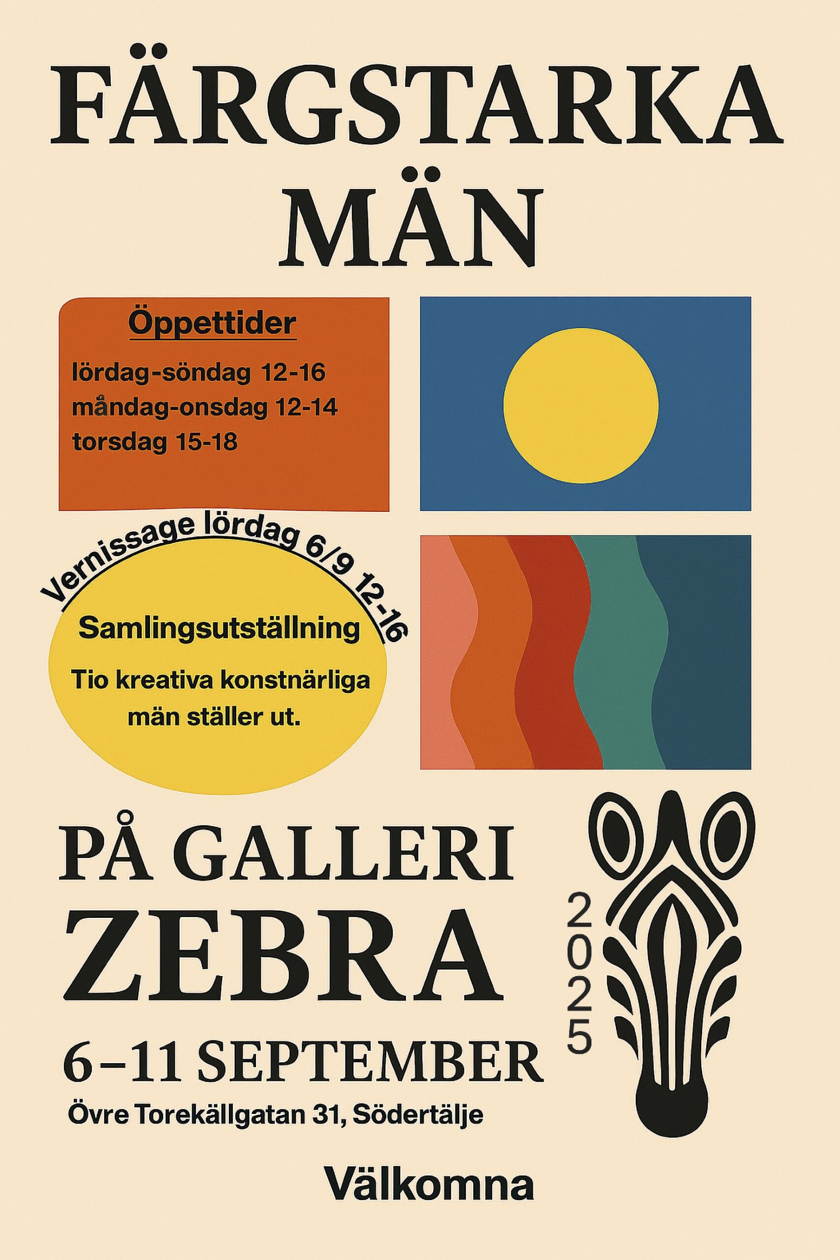 Färgstarka män
